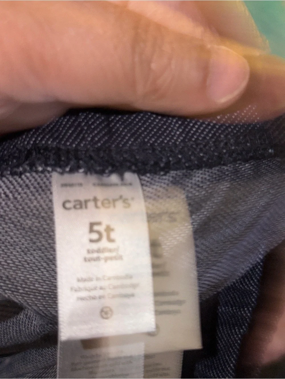 The Children's Place & Carter’s Leggings - Black Dark Green, Navy, Charcoal Pink